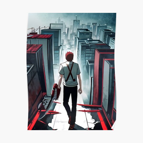 Chainsaw Man Aki Hayakawa Poster  Aki Hayakawa Chainsaw Man Poster  Anime  Posters