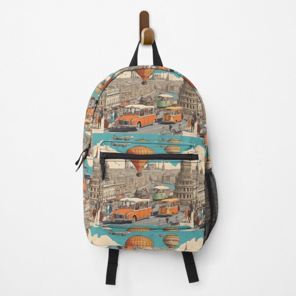 Item preview, Journey in the 1960s - Surrealistic Cityscape designed and sold by DevemDavam.