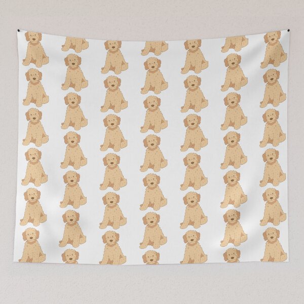 Item preview, Cute Goldendoodle dog  designed and sold by Yaragold.