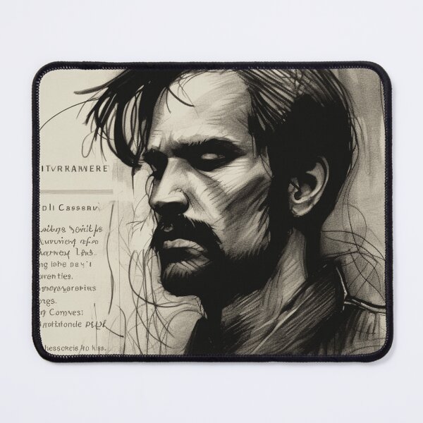 Item preview, Rough Charcoal Sketch of a Man Description designed and sold by Sketch-Shack.