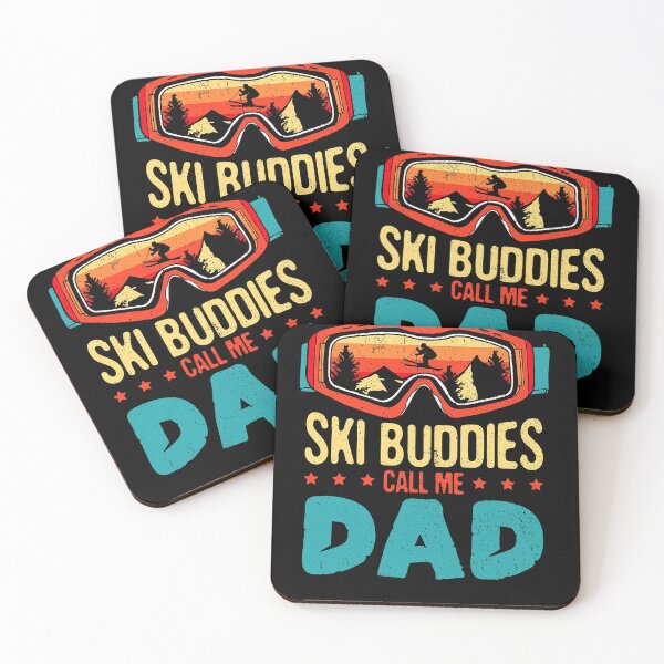 Item preview, My Favorite Ski Buddies Call Me Dad Rider Skiing T-Shirt designed and sold by andersonq.