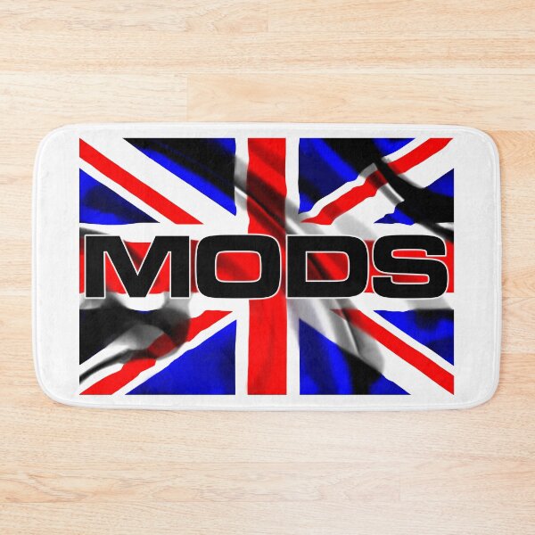 Item preview, Mods - Union Jack White V1 designed and sold by RetrospectUK.