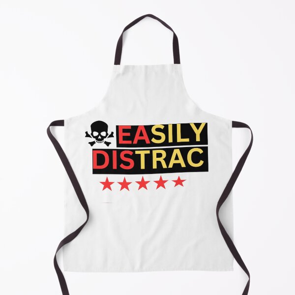 Item preview, EASILY DISTRAC CLASSIC WHITE T SHIRT designed and sold by sangram9337.