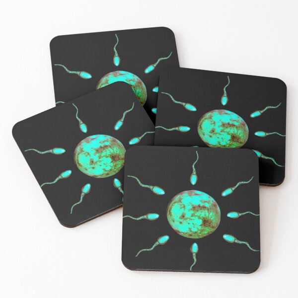 Item preview, The Sperm Moon-Sun (Green Version) designed and sold by asanaworld.