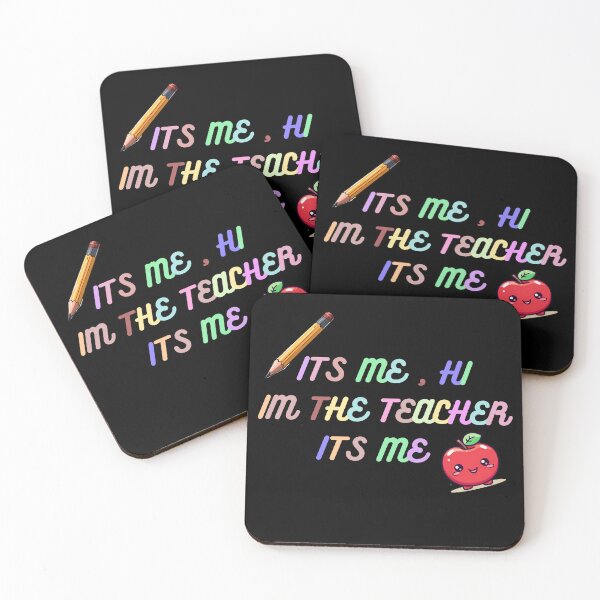 Item preview, colorful teacher funny text  designed and sold by WickyWildLife.