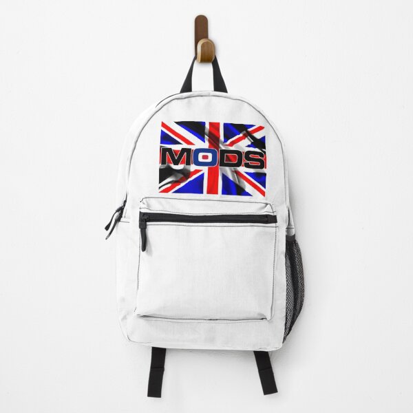 Item preview, Mods Symbol - Union Jack White V1 designed and sold by RetrospectUK.
