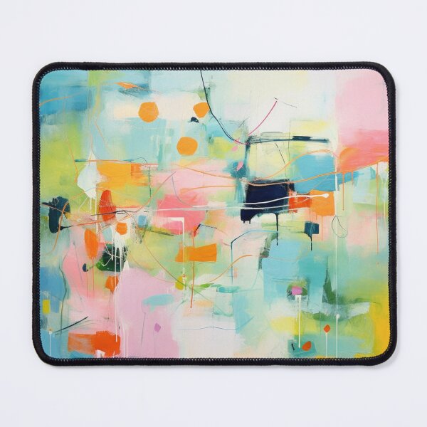 Item preview, abstraction in pastels designed and sold by Quijote-.