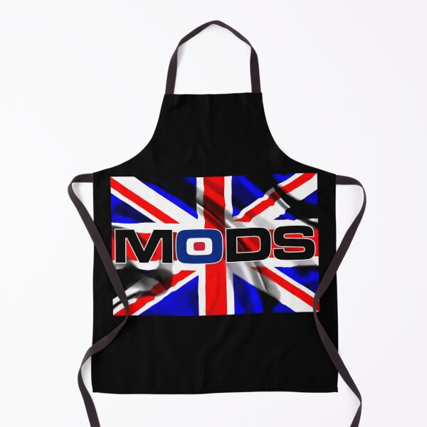 Item preview, Mods Symbol - Union Jack Black V2 designed and sold by RetrospectUK.