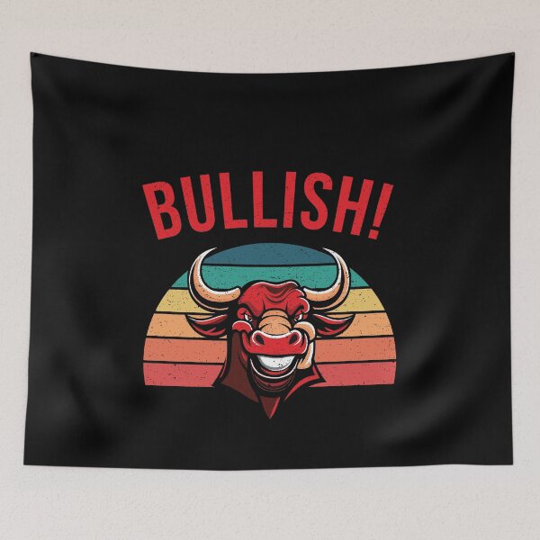 Item preview, Bullish! Trading phrase used by traders. designed and sold by Gerald Waters.