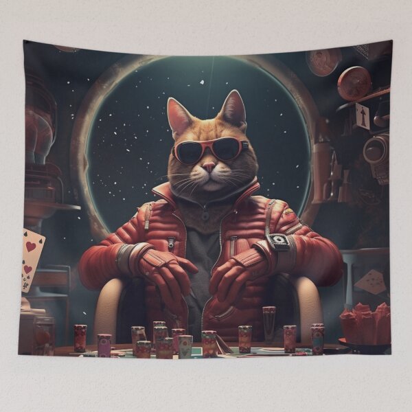 Item preview, space cat designed and sold by Quijote-.