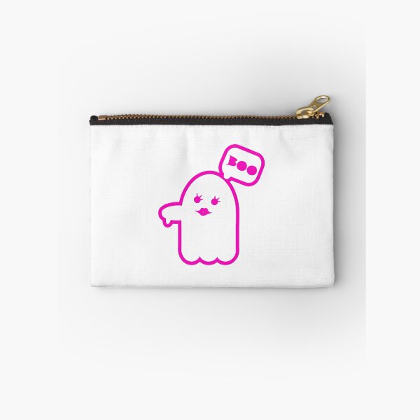 Item preview, Trendy Outlined Boo: Cute Halloween Ghost of Disapproval designed and sold by EmeraldeaArt.