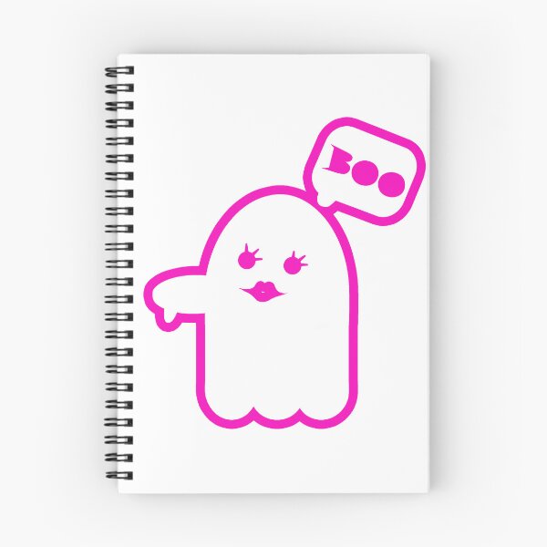 Item preview, Trendy Outlined Boo: Cute Halloween Ghost of Disapproval designed and sold by EmeraldeaArt.