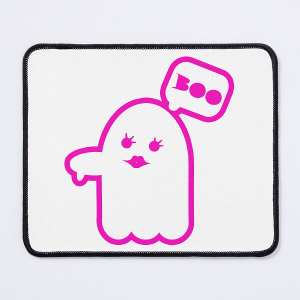 Item preview, Trendy Outlined Boo: Cute Halloween Ghost of Disapproval designed and sold by EmeraldeaArt.