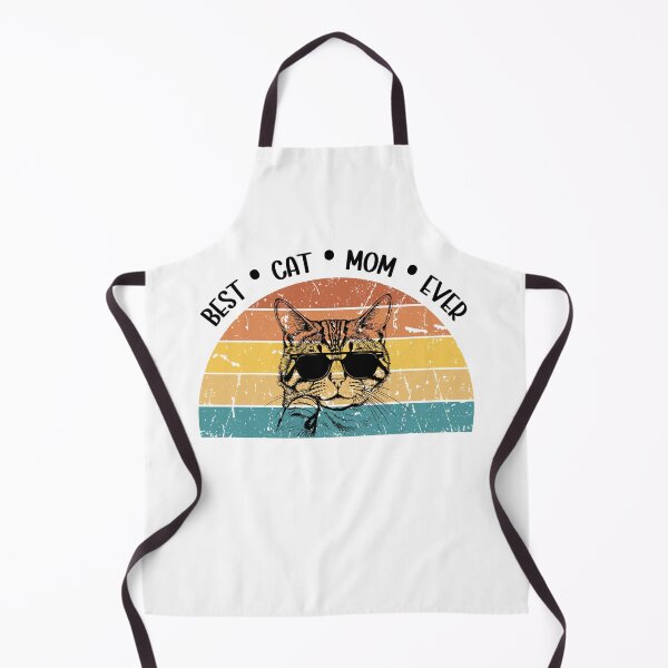 Item preview, Best Cat Mom Ever - Retro Gift for Cat Mum designed and sold by AITeeGenius.