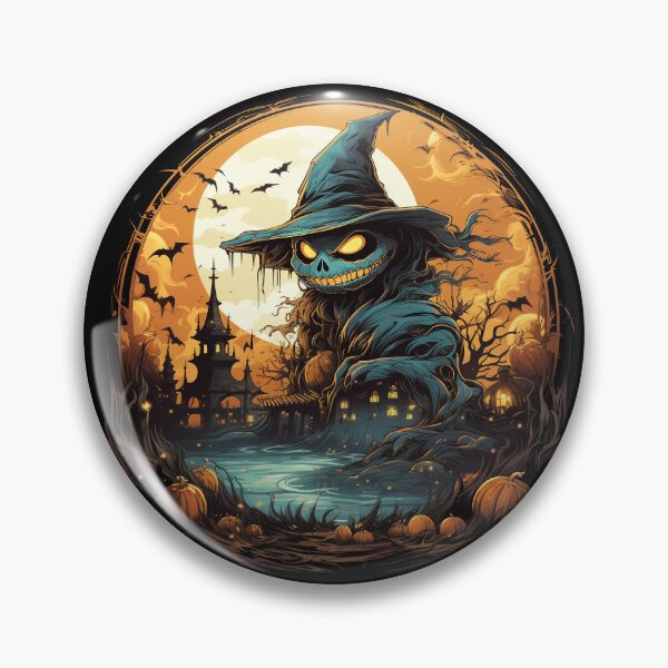 Item preview, Halloween Skull  and Pumpkin Sublimation Design designed and sold by BabydellArt.