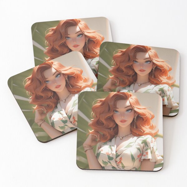 Item preview, Pretty Redhead designed and sold by AxeWave.