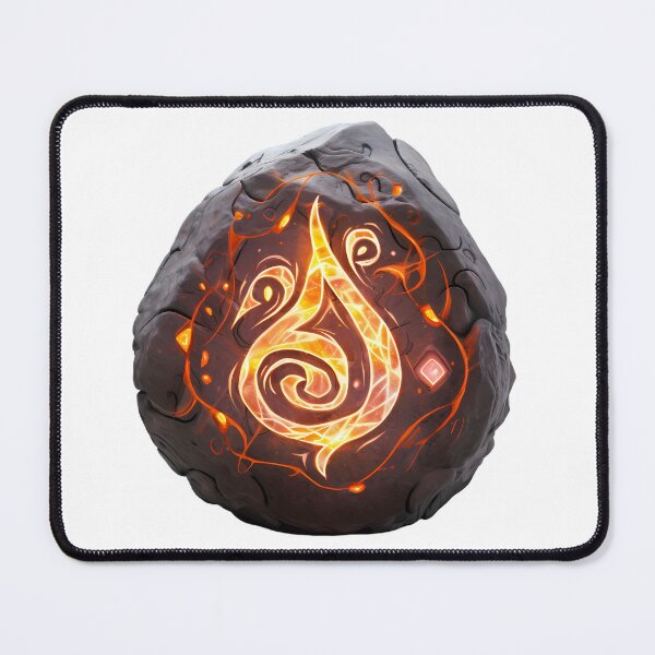 Item preview, Magic Runestone Elemental Fire designed and sold by SchorlCraft.