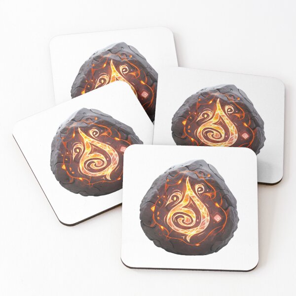 Item preview, Magic Runestone Elemental Fire designed and sold by SchorlCraft.
