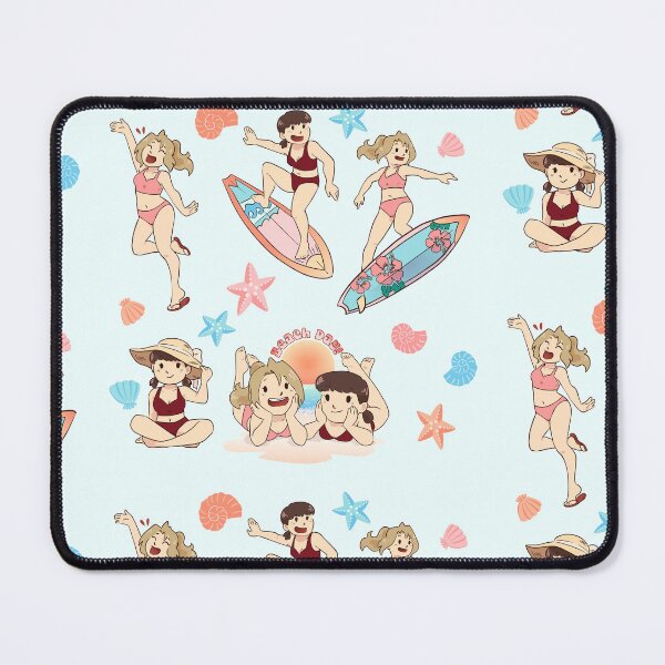 Item preview, Beach Day! - Amber and Kiara - BlackFox designed and sold by AngelEneArt.