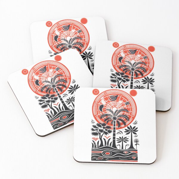 Item preview, Palm Trees Island Design designed and sold by GoodOldVintage.