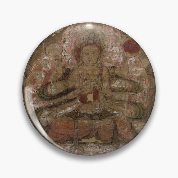 Item preview, Sakyamuni Buddha Dunhuang Mogao Caves Dharma Awakening designed and sold by Mulan-Prints.