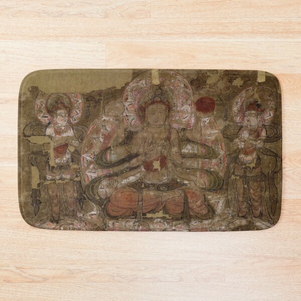 Item preview, Sakyamuni Buddha Dunhuang Mogao Caves Dharma Awakening designed and sold by Mulan-Prints.