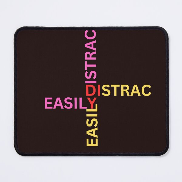 Item preview, EASILY DISTRAC  CLASSIC BLACK SHIRT designed and sold by sangram9337.