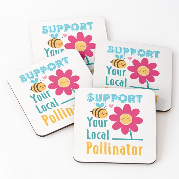 Item preview, Save the Bees Support Your Local Pollinator designed and sold by jaygo.