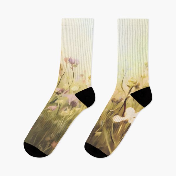 Item preview, The Patchwork Meadow - Cream designed and sold by ArtSea-Bubble.
