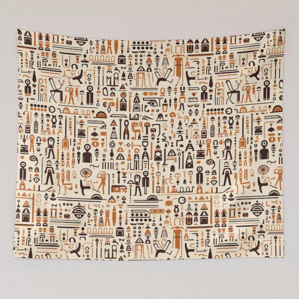 Item preview, Mystic Echoes: Ancient Egypt Hieroglyphics Unveiled designed and sold by AlienSkinEyes.