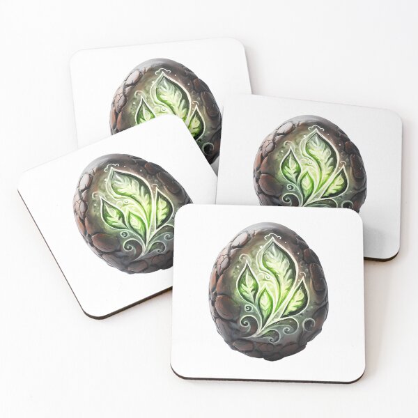 Item preview, Magic Runestone Elemental Nature designed and sold by SchorlCraft.