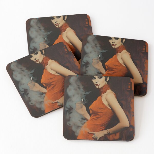 Item preview, Classy Lassy (Pulp Style Poster) designed and sold by PULPYFICTIONS.