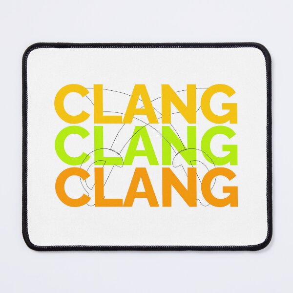 Item preview, Clang Clang Clang designed and sold by TauqeerArts.