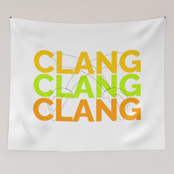 Item preview, Clang Clang Clang designed and sold by tauqeer007.