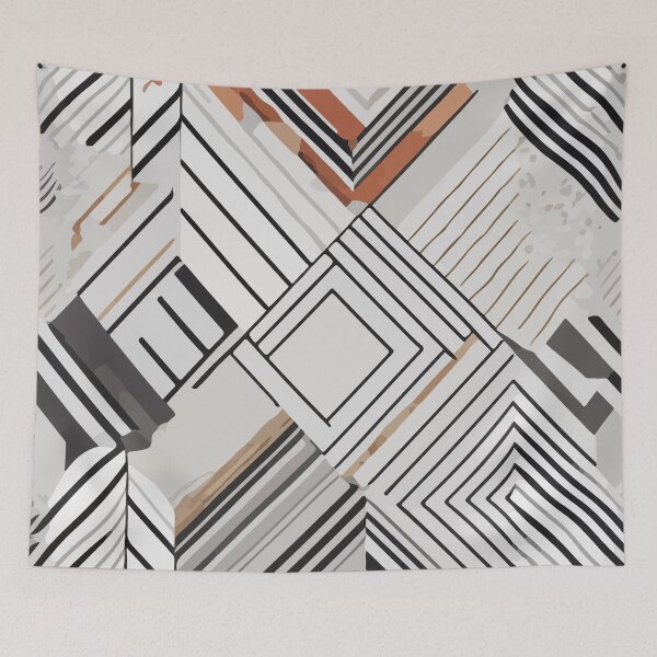 Item preview, Geometric Modern pattern designed and sold by LIRAZ ZIV.