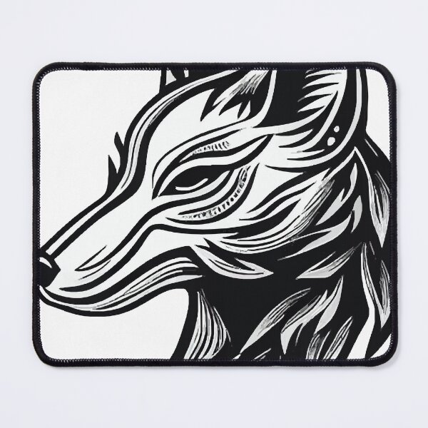 Item preview, Ornamental wolf designed and sold by ralkoanastac.