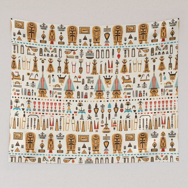 Item preview, Mystic Echoes: Ancient Egypt Hieroglyphics Unveiled designed and sold by AlienSkinEyes.