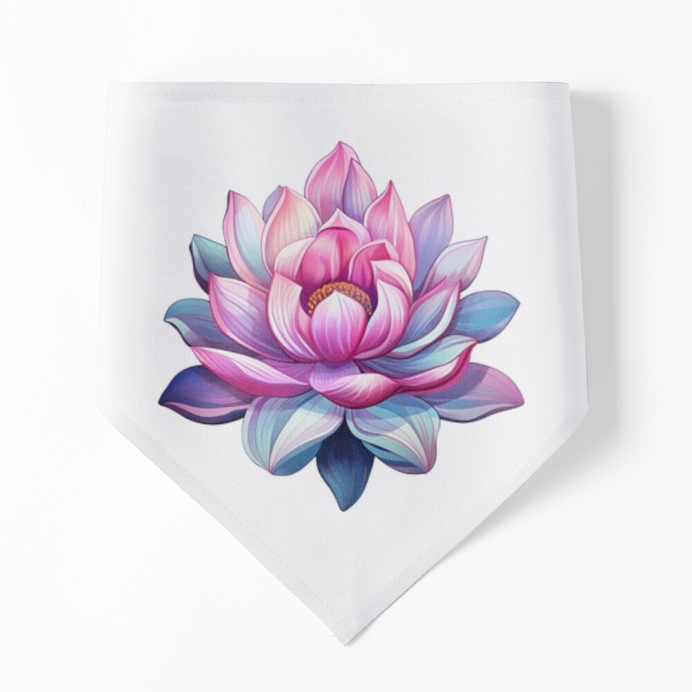 Purple & Pink Lotus Unisex hot Canvas Slip-On