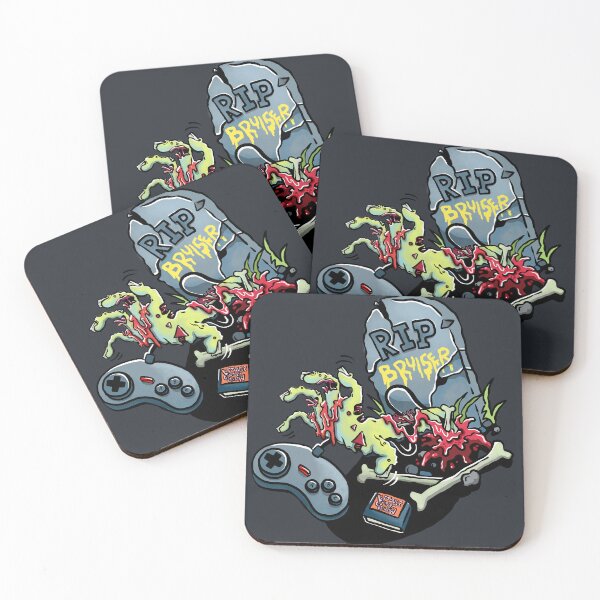 Item preview, A gamer rising from the retro graveyard designed and sold by Leftover Culture.