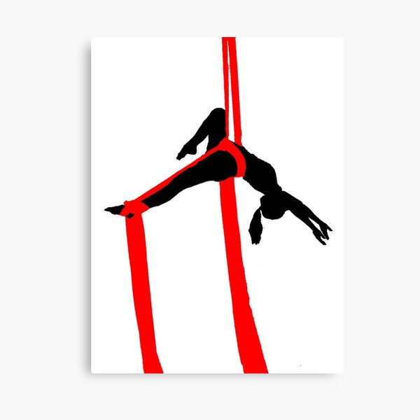 Aperçu de l'œuvre Tissus aériens rouges - Layback créée et vendue par alenalove.