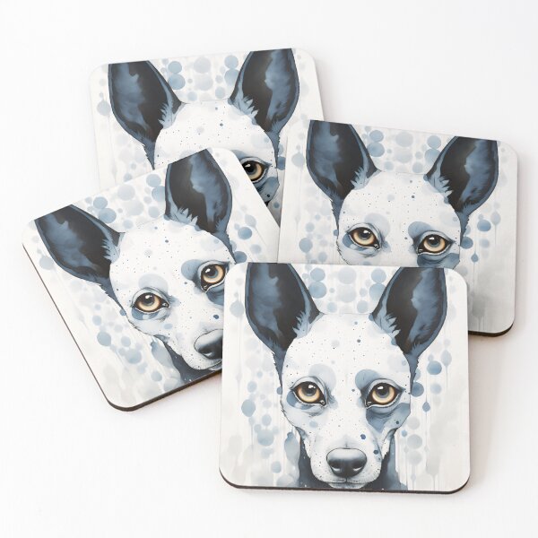 Item preview, IndigoInk Dot, a dog from space designed and sold by omaliai.