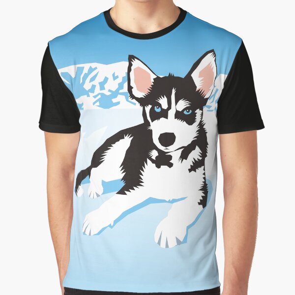 husky Graphic T-Shirt