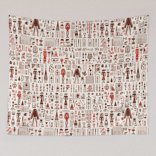 Item preview, Mystic Echoes: Ancient Egypt Hieroglyphics Unveiled designed and sold by AlienSkinEyes.