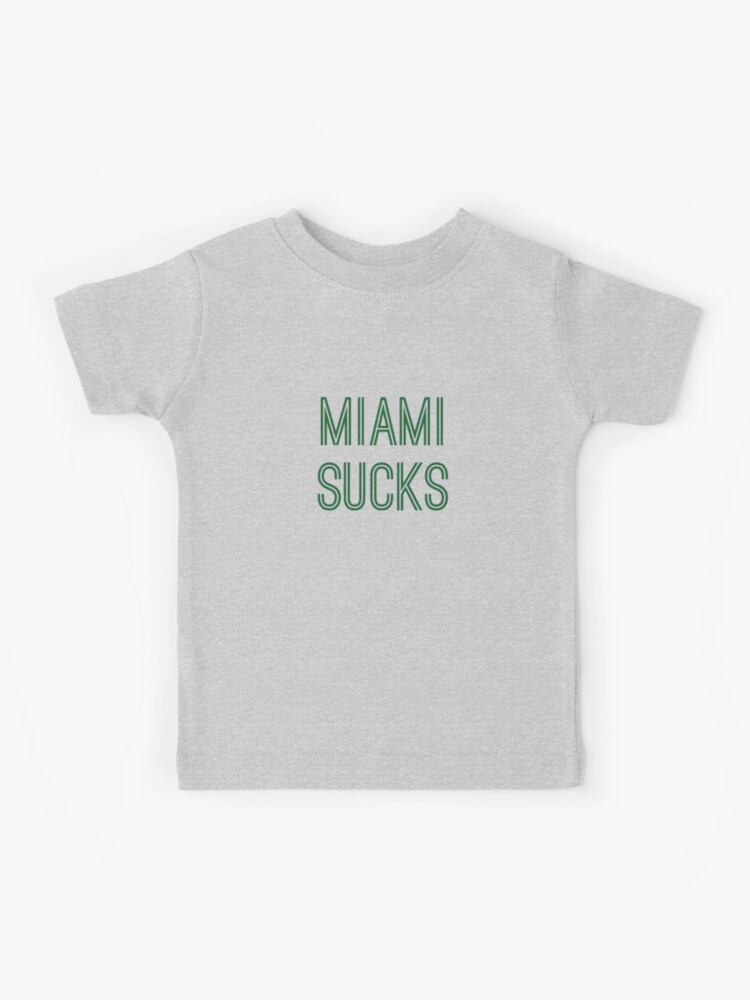 caknuck Green Bay Sucks (Red Text) Kids T-Shirt