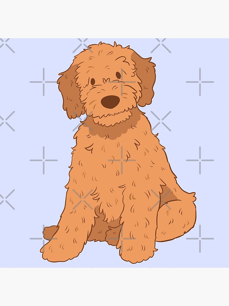 Cute Girls Goldendoodle Gift Golden Doodle Print' Water Bottle