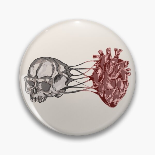 Item preview, heart vs brain designed and sold by sagegreenmoon.