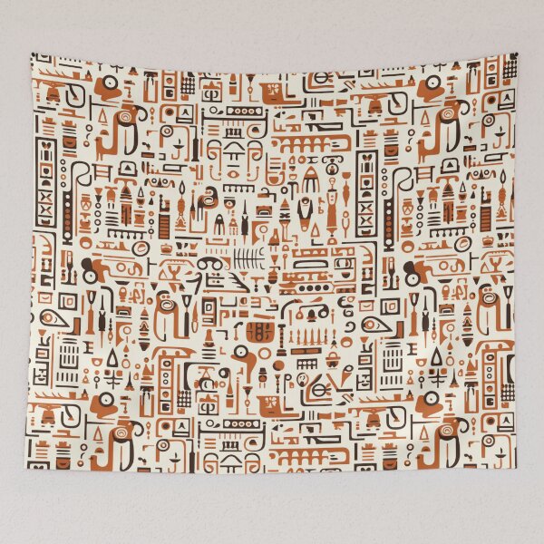 Item preview, Mystic Echoes: Ancient Egypt Hieroglyphics Unveiled designed and sold by AlienSkinEyes.