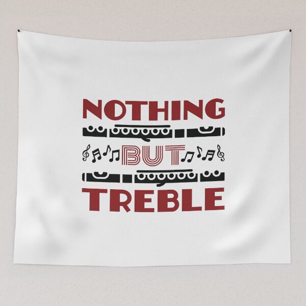 Item preview, Nothing but Treble Funny Flute Marching Band designed and sold by jaygo.