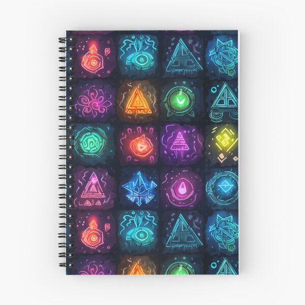 Item preview, Magic Runes Spell Pattern designed and sold by SchorlCraft.