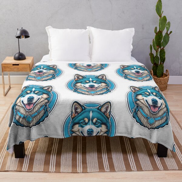 Item preview, Husky Love Blues designed and sold by CarolineDenaro.